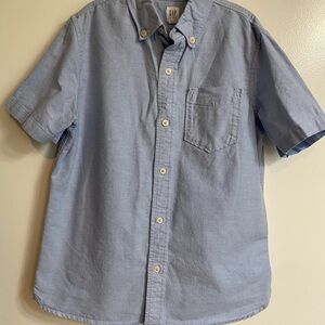 GAP Boy’s Light Blue Short Sleeve Shirt